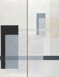 Lászlo Moholy-Nagy, KVII, oil on canvas, 1922, 115.3 x 135.9 cm. Tate (CC BY-NC-ND)